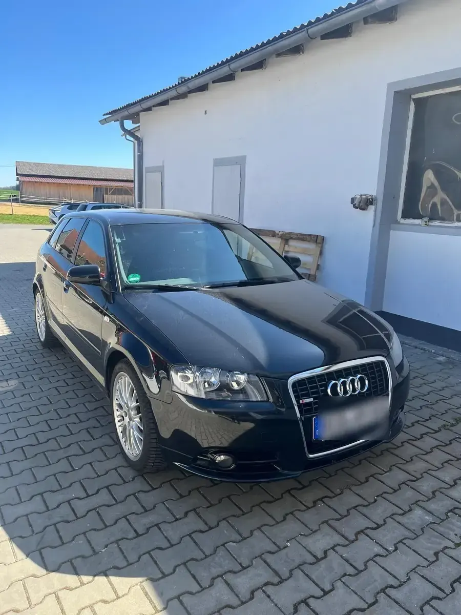 Gebraucht Audi A3 S-Line 150 PS (110 kW) 2007 Schwarz Kleinwagen