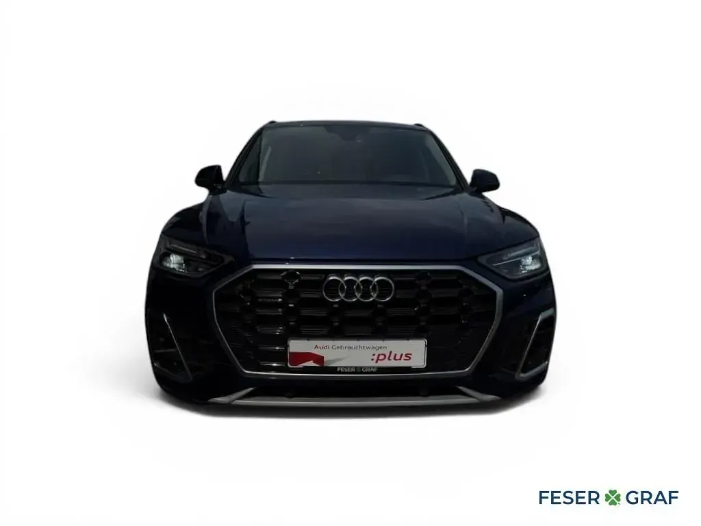 Gebraucht Audi Q5 S-Line 204 PS (150 kW) 2024 Navarrablau metallic SUV