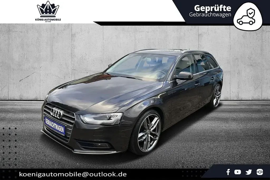 Używany Audi A4 Ambition 170 KM (125 kW) 2012 Szary Kombi