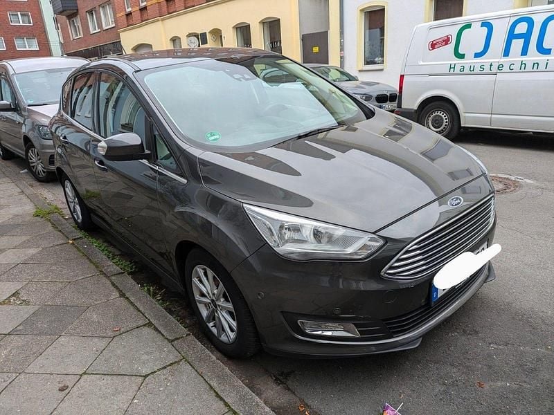 Gebraucht Ford C-MAX Titanium 125 PS (91 kW) 2018 Grau Van / Kleinbus