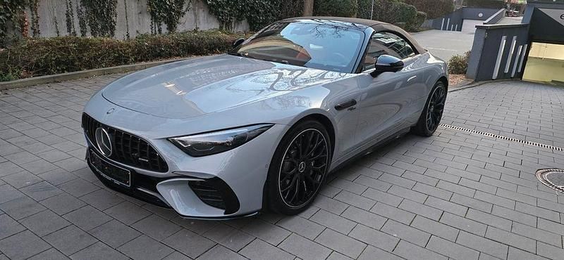 Gebraucht Mercedes SL43 AMG AMG 421 PS (309 kW) 2024 Grau Cabrio