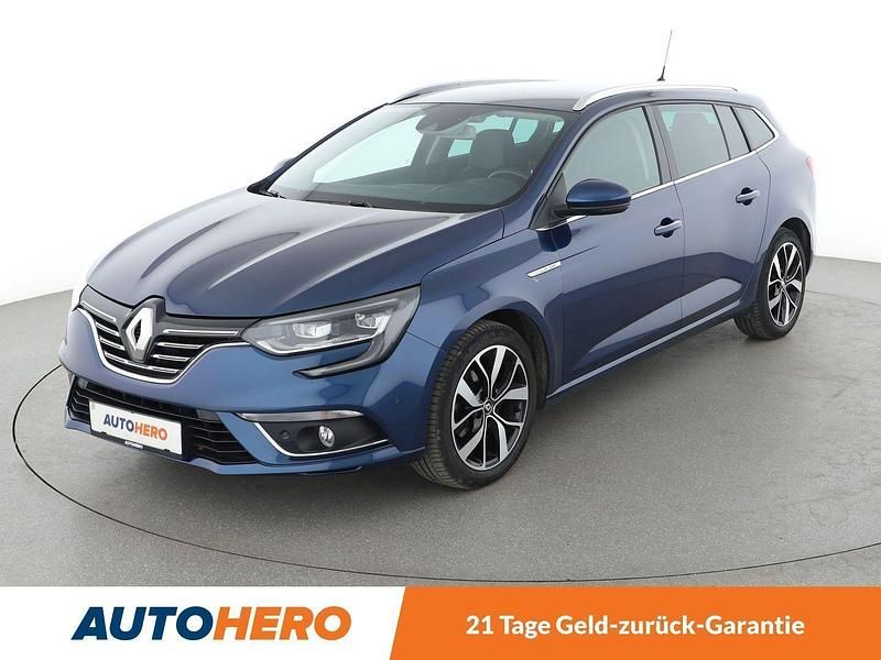 Blau Gebraucht 2018 Renault Mégane GrandTour Bose Edition Kombi | 14.340 € (Fairer Preis) - Bild 1/3
