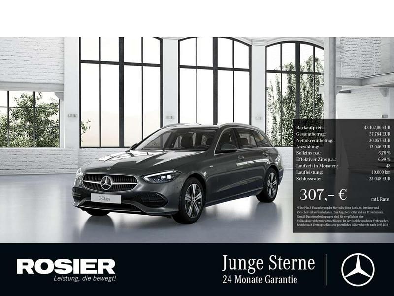 Gebraucht Mercedes C300e Advanced Plus 204 PS (150 kW) 2025 Grau / selenitgrau Kombi