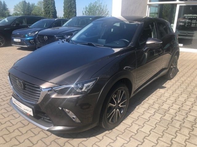 Grau Gebraucht 2016 Mazda CX-3 Sports-Line SUV | 13.490 € (Fairer Preis) - Bild 1/4
