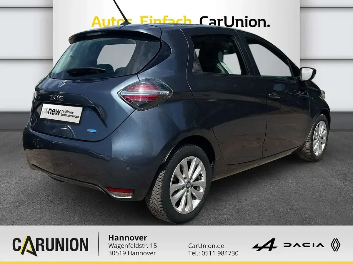 Gebraucht Renault Zoe Experience 50 kW (69 PS) 2021 Titaniumgrau Kleinwagen