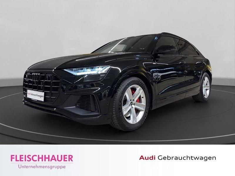 Schwarz Gebraucht 2023 Audi Q8 S-Line SUV | 69.990 € (Superpreis) - Bild 1/4