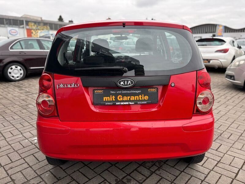 Gebraucht Kia Picanto Start 65 PS (47 kW) 2009 Rot Kleinwagen