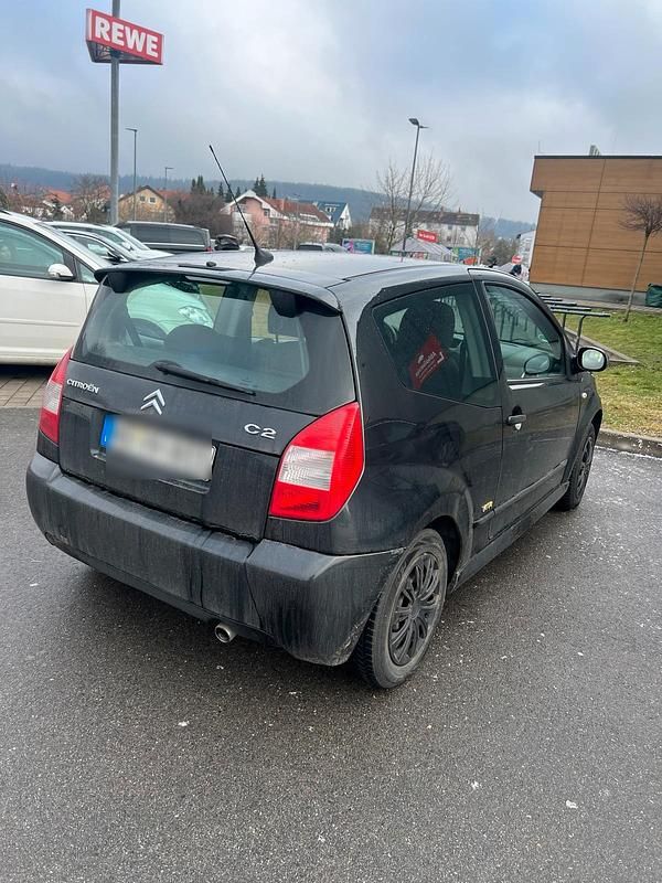 Gebraucht Citroën C2 VTR Sport 73 PS (53 kW) 2009 Schwarz Kleinwagen