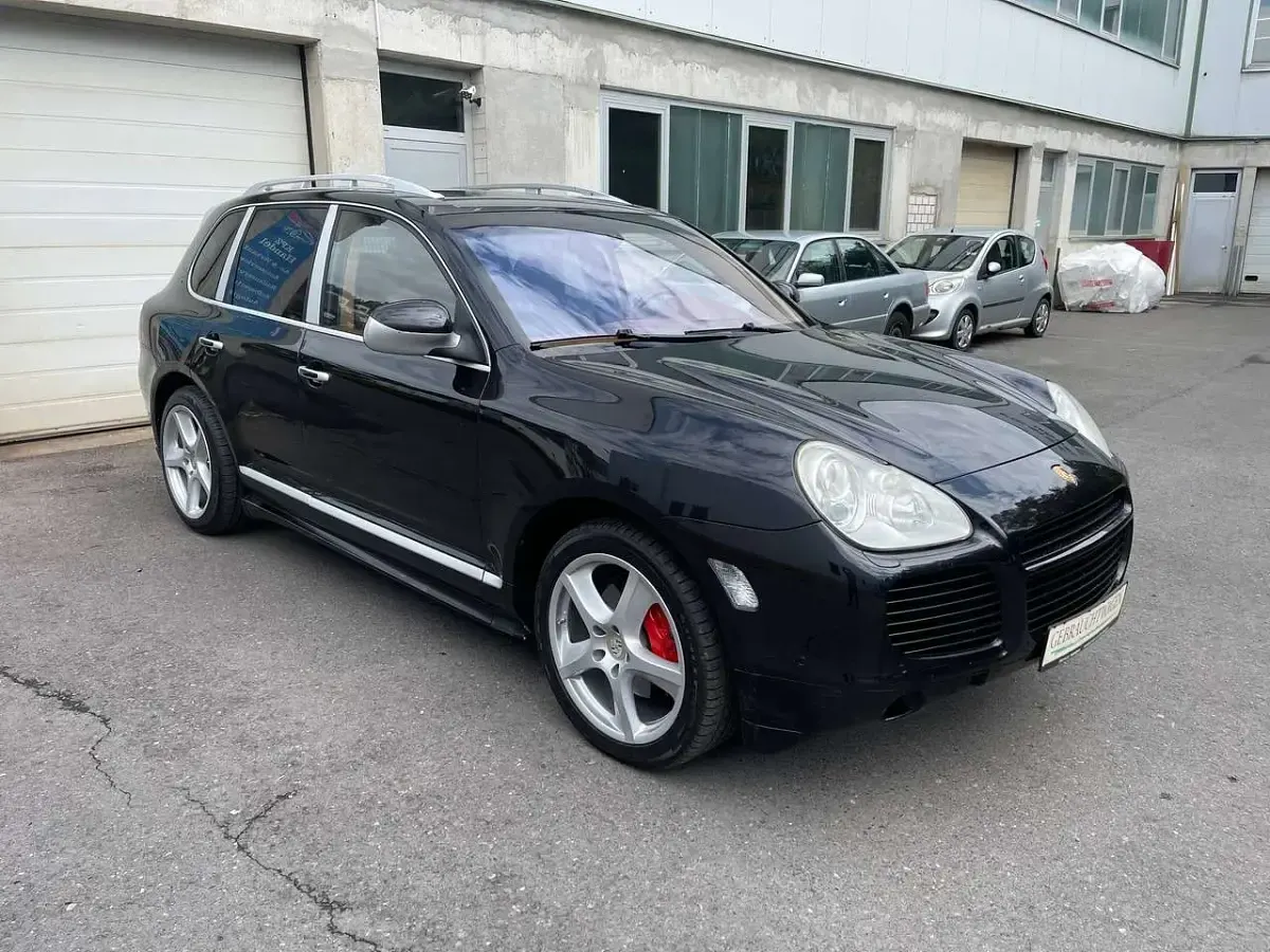 Gebraucht Porsche Cayenne Turbo 450 PS (330 kW) 2004 Schwarz SUV