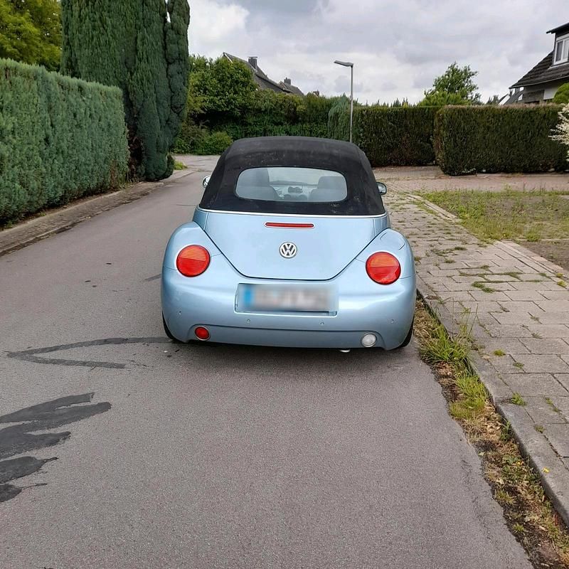Blau Gebraucht 2004 VW Beetle Cabrio | 1.400 € (Superpreis) - Bild 1/4