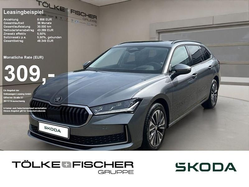 Grau (graphite grau) Gebraucht 2025 Skoda Superb Selection Kombi | 43.289 € - Bild 1/4
