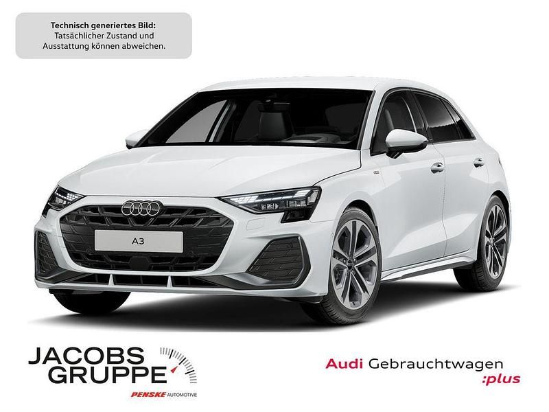 Gebraucht Audi A3 S-Line 150 PS (110 kW) 2025 Gletscherweiß metallic Limousine