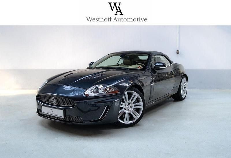 Gebraucht Jaguar XKR 510 PS (375 kW) 2010 Stratus grey Cabrio