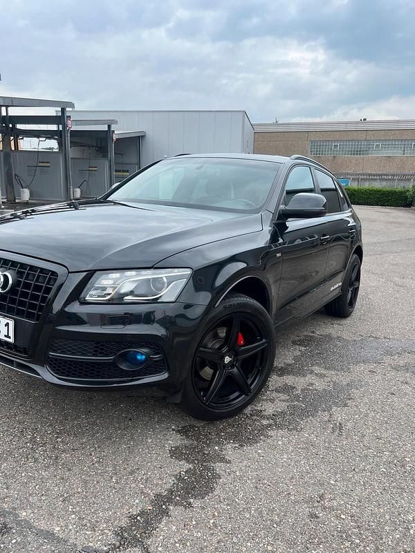 Schwarz Gebraucht 2012 Audi Q5 S-Line SUV | 16.999 € - Bild 1/4