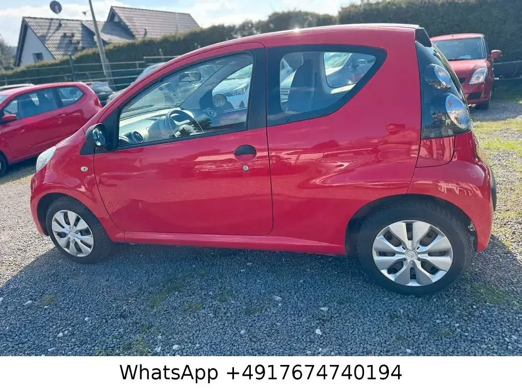 Brugt Citroën C1 Advance 68 HK (50 kW) 2009 Rød Hatchback