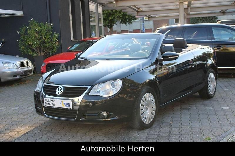 Schwarz Gebraucht 2010 VW Eos Cabrio | 8.890 € (Etwas zu teuer) - Bild 1/4