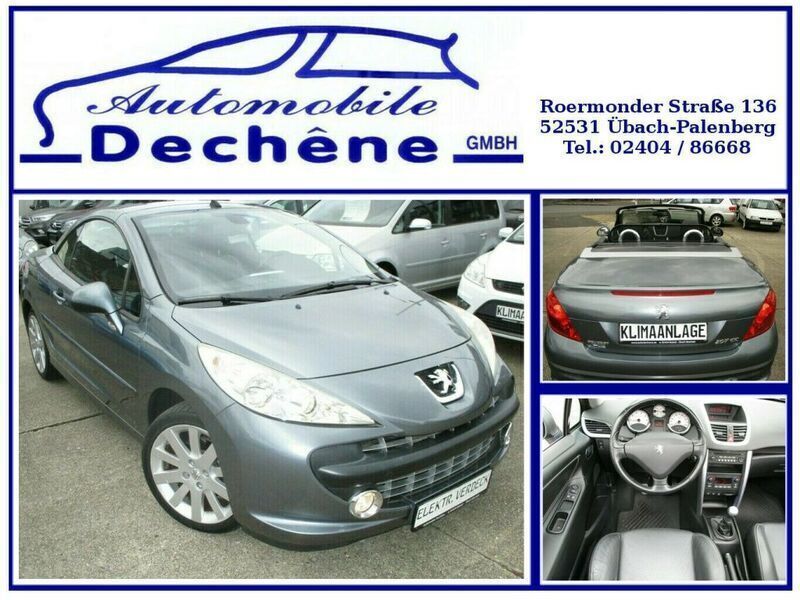 Thorium perleffekt (metallic) Gebraucht 2008 Peugeot 207 CC Sport Cabrio | 5.950 € - Bild 1/4