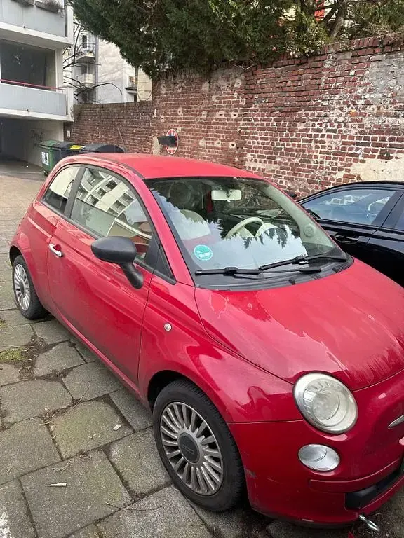 Używany Fiat 500 69 KM (50 kW) 2007 Czerwony Sedan/Limuzyna