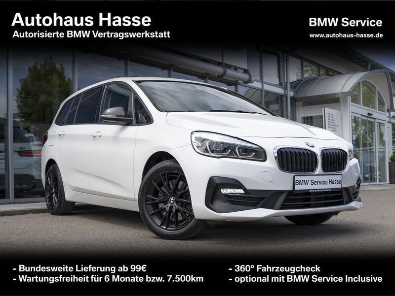 Alpinweiss iii Gebraucht 2019 BMW 218 Gran Tourer Performance Van / Kleinbus | 19.890 € - Bild 1/4