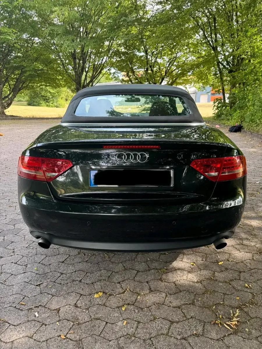 Gebraucht Audi A5 Cabriolet 211 PS (155 kW) 2009 Schwarz Cabrio