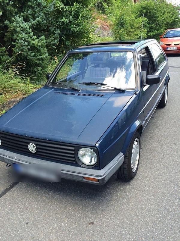 Blau Gebraucht 1989 VW Golf II Kleinwagen | 2.200 € - Bild 1/1