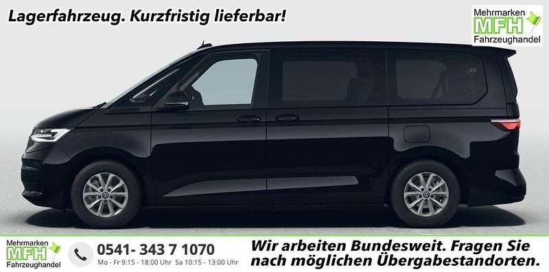 Neu VW Multivan 150 PS (110 kW) 2025 Deep black perleffekt Van