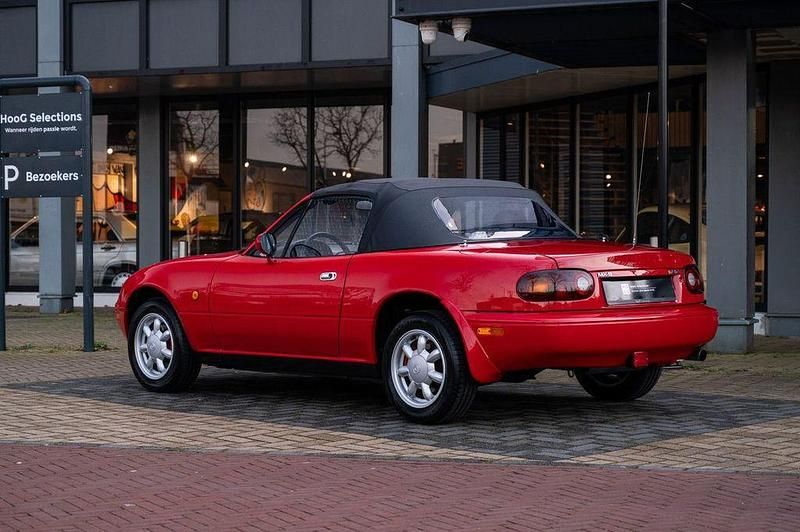 Gebraucht Mazda MX5 90 PS (66 kW) 1995 Rot Cabrio