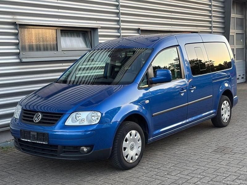 Blau Gebraucht 2009 VW Caddy Maxi Van / Kleinbus | 6.990 € (Guter Preis) - Bild 1/4