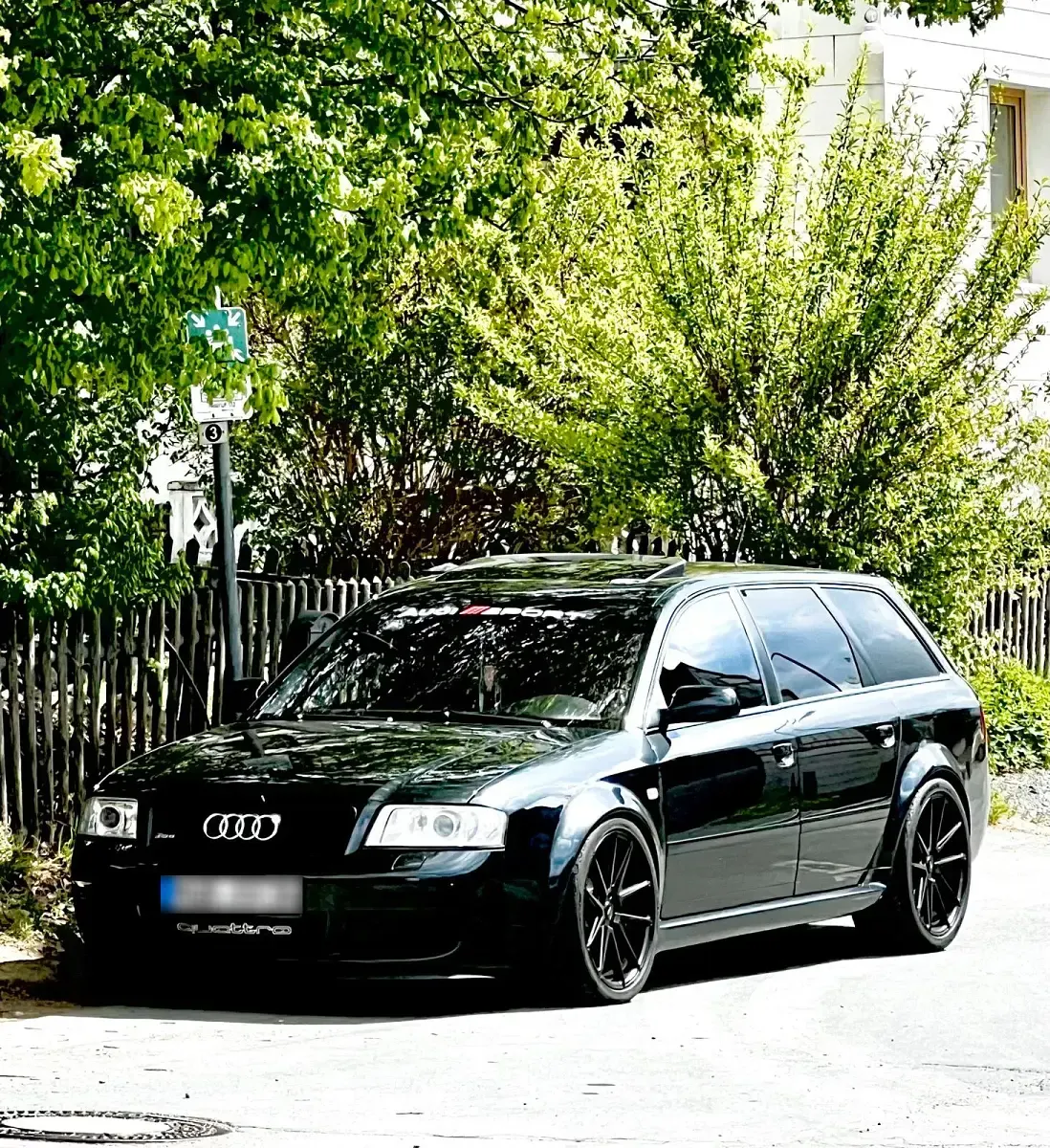 Gebraucht Audi RS6 450 PS (330 kW) 2003 Schwarz Kombi