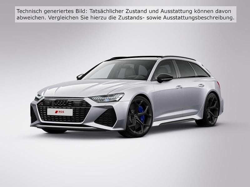 Florettsilber metallic Neu 2025 Audi RS6 Performance Kombi | 148.888 € (Superpreis) - Bild 1/1
