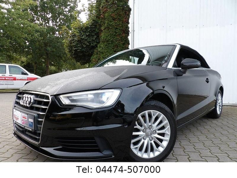 Schwarz Gebraucht 2014 Audi A3 Cabriolet Ambiente Cabrio | 16.490 € (Fairer Preis) - Bild 1/4