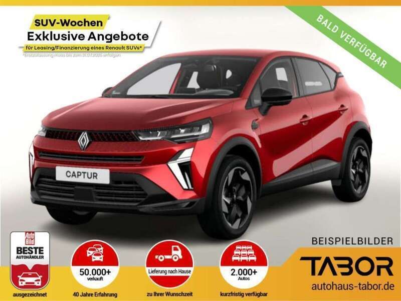 Rot (dezirrot metallic) Neu 2025 Renault Captur Techno SUV | 26.414 € (Superpreis) - Bild 1/1
