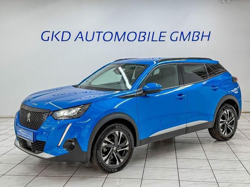 Blau Gebraucht 2021 Peugeot 2008 Allure SUV | 16.490 € (Guter Preis) - Bild 1/4
