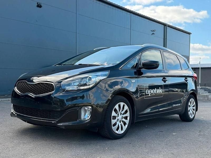 Gebraucht Kia Carens 135 PS (99 kW) 2017 Schwarz Van / Kleinbus