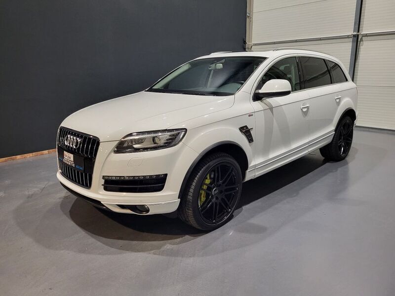 Ibisweiß Gebraucht 2009 Audi Q7 S-Line SUV | 18.950 € - Bild 1/4