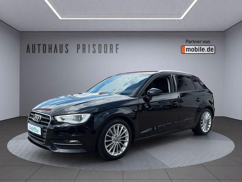 Schwarz Gebraucht 2015 Audi A3 Sportback Ambition Limousine | 16.450 € (Fairer Preis) - Bild 1/4
