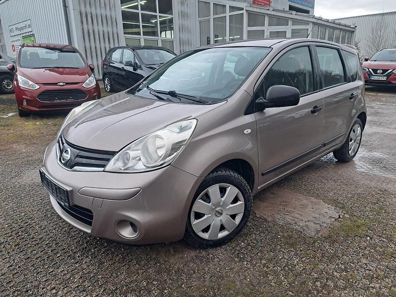 Gebraucht Nissan Note Visia 88 PS (64 kW) 2009 Braun Kleinwagen