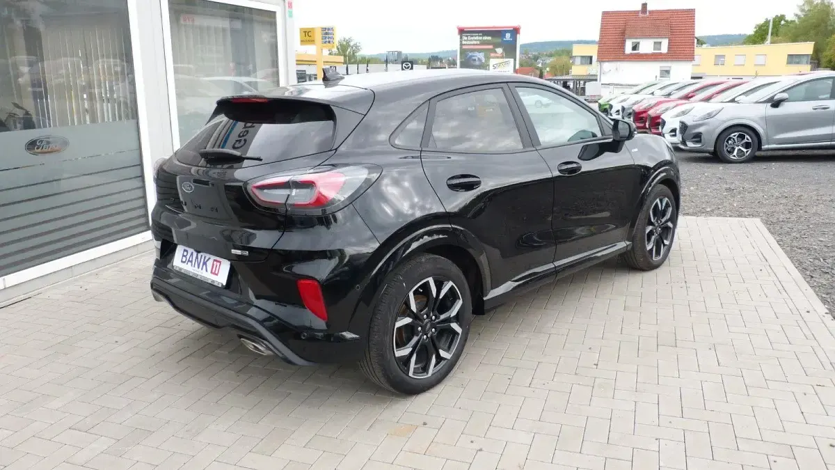 Gebraucht Ford Puma ST-Line X 125 PS (91 kW) 2022 Schwarz SUV