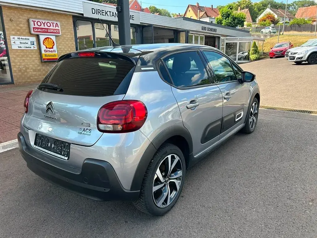 Gebraucht Citroën C3 PureTech 110 PS (80 kW) 2021 Silber Kleinwagen