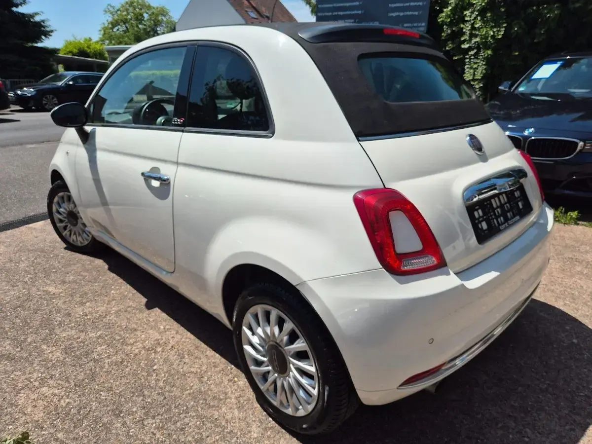 Gebraucht Fiat 500C Lounge 69 PS (50 kW) 2017 Weiß Cabrio