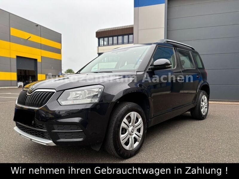 Schwarz Gebraucht 2015 Skoda Yeti Active SUV | 6.599 € (Guter Preis) - Bild 1/4