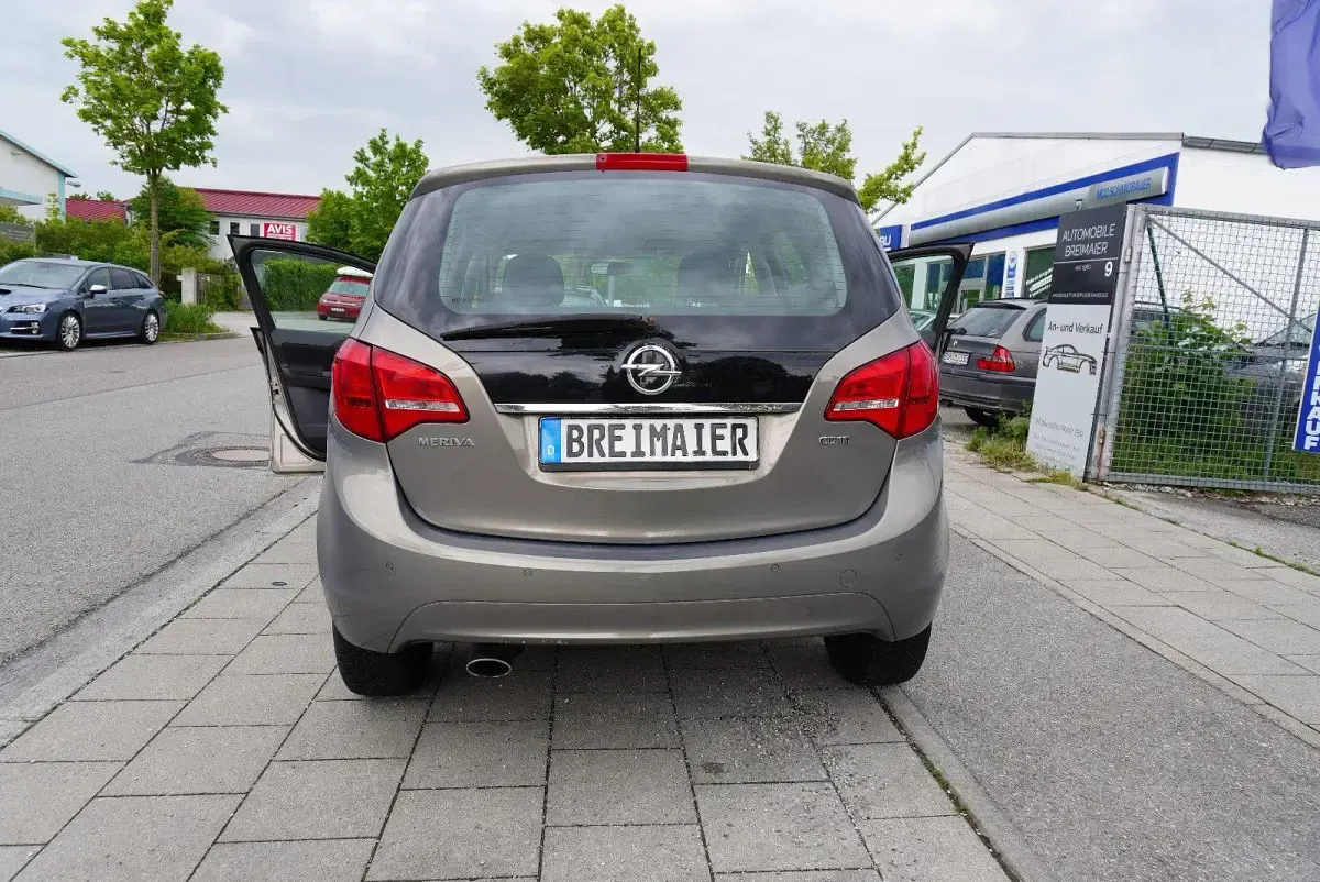 Gebraucht Opel Meriva Edition 131 PS (96 kW) 2010 Grau Van / Kleinbus