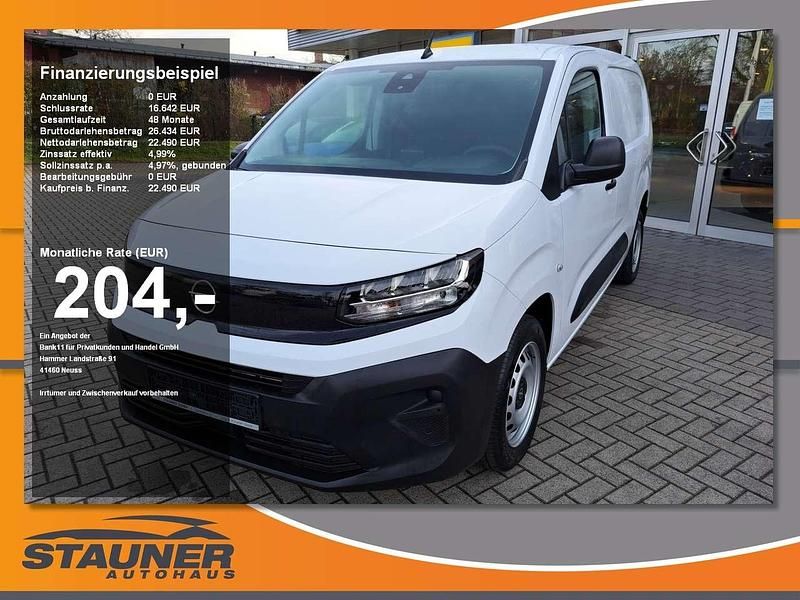 Weiß Neu 2025 Opel Combo Basis Kombi | 22.480 € (Guter Preis) - Bild 1/4