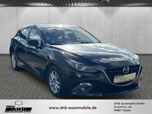 Gebraucht Mazda 3 Center-Line 120 PS (88 kW) 2016 Onyxschwarz metallic Limousine