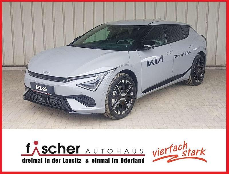 Wolfgrau Gebraucht 2025 Kia EV6 GT-Line SUV | 54.950 € (Fairer Preis) - Bild 1/4