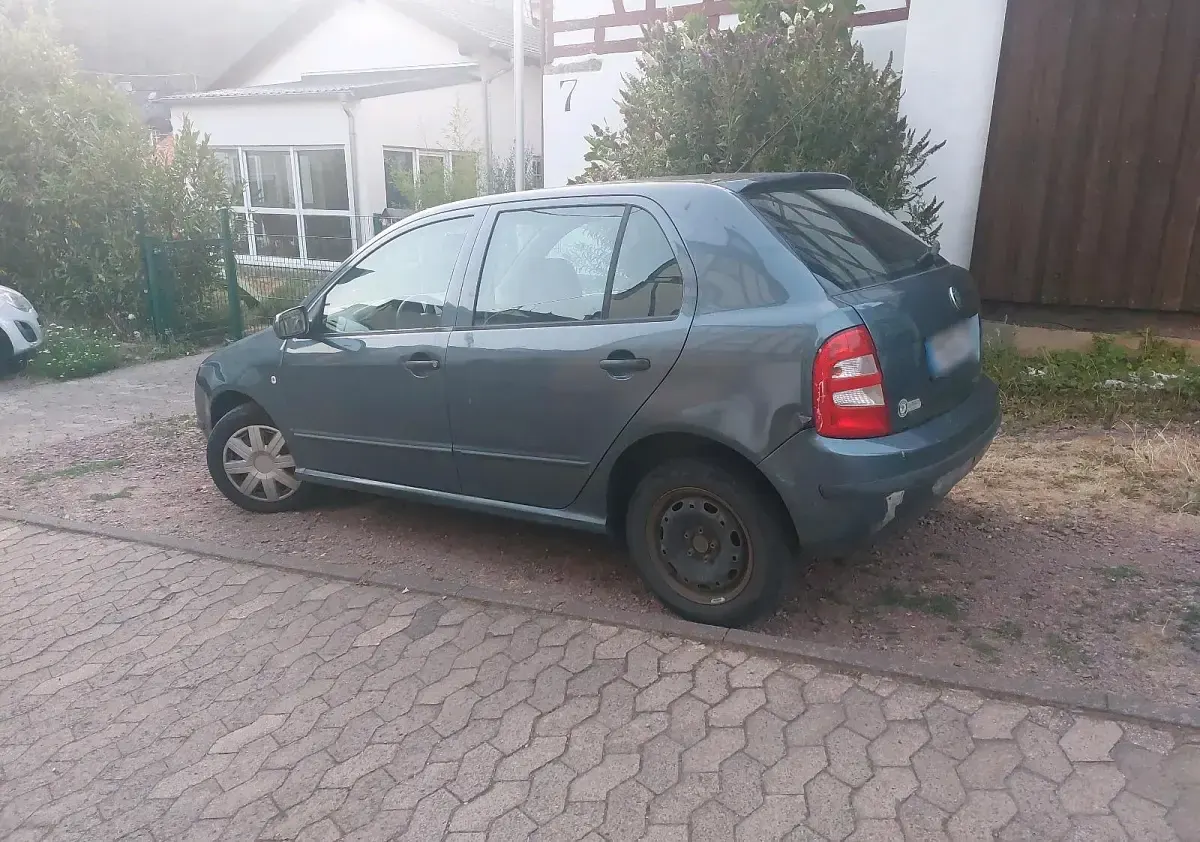 Gebraucht Skoda Fabia 75 PS (55 kW) 2004 Blau Kleinwagen
