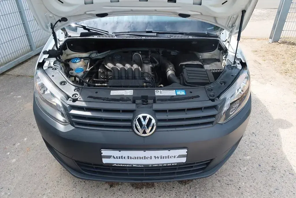 Gebraucht VW Caddy 109 PS (80 kW) 2011 Weiß Van / Kleinbus