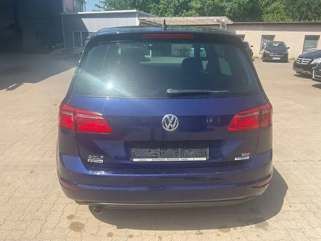 Gebraucht VW Golf Sportsvan 116 PS (85 kW) 2017 Blau Van / Kleinbus