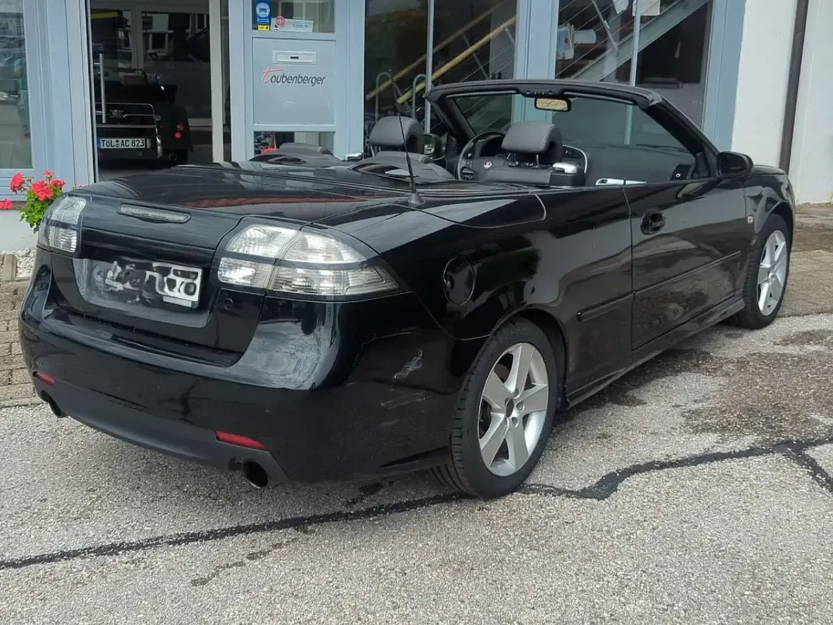 Gebraucht Saab 9-3 Vector 200 PS (147 kW) 2008 Schwarz Cabrio
