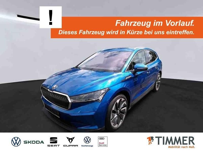 Blau Gebraucht 2021 Skoda Enyaq iV Suite SUV | 31.390 € (Fairer Preis) - Bild 1/4
